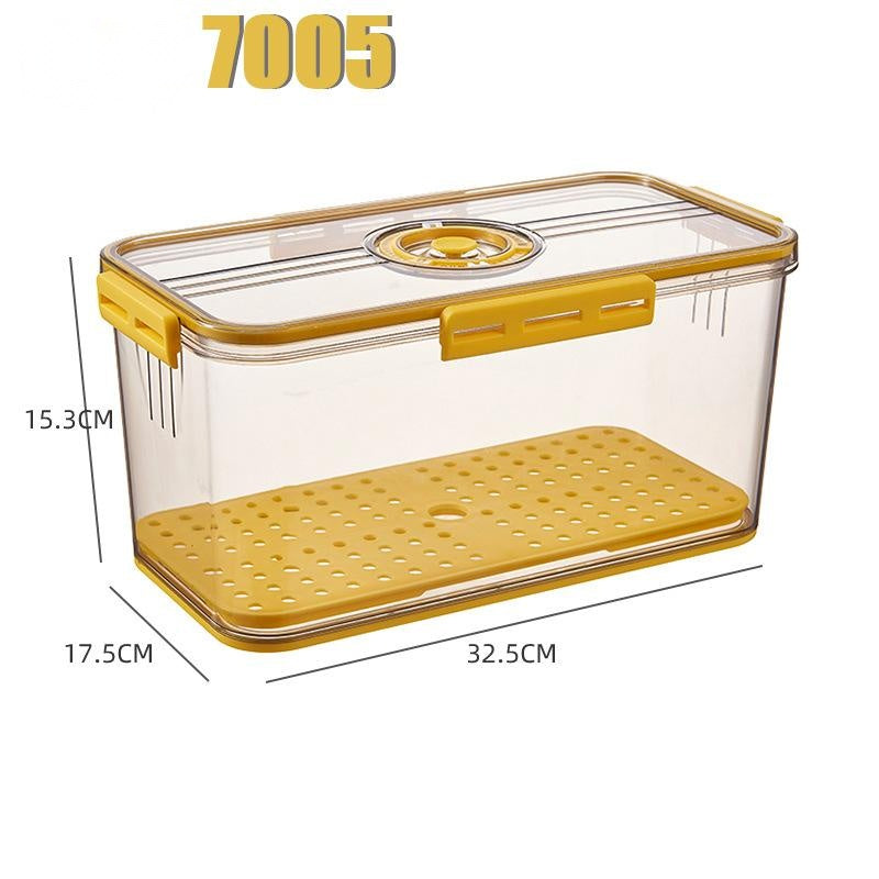 Transparent Refrigerator Storage Box - Food Grade PET AI62Decor