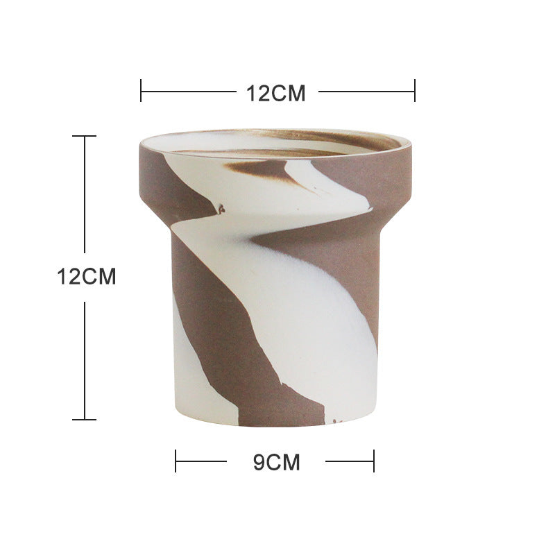 AI62 Decor Creative Ceramic Succulent & Fern Planters