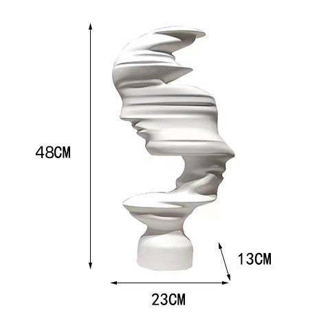 Abstract Art Sculpture for Home Decoration AI62Decor