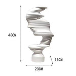 Abstract Art Sculpture for Home Decoration AI62Decor