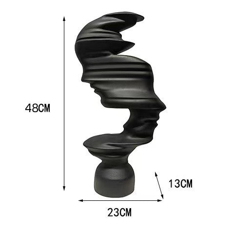 Abstract Art Sculpture for Home Decoration AI62Decor