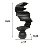 Abstract Art Sculpture for Home Decoration AI62Decor