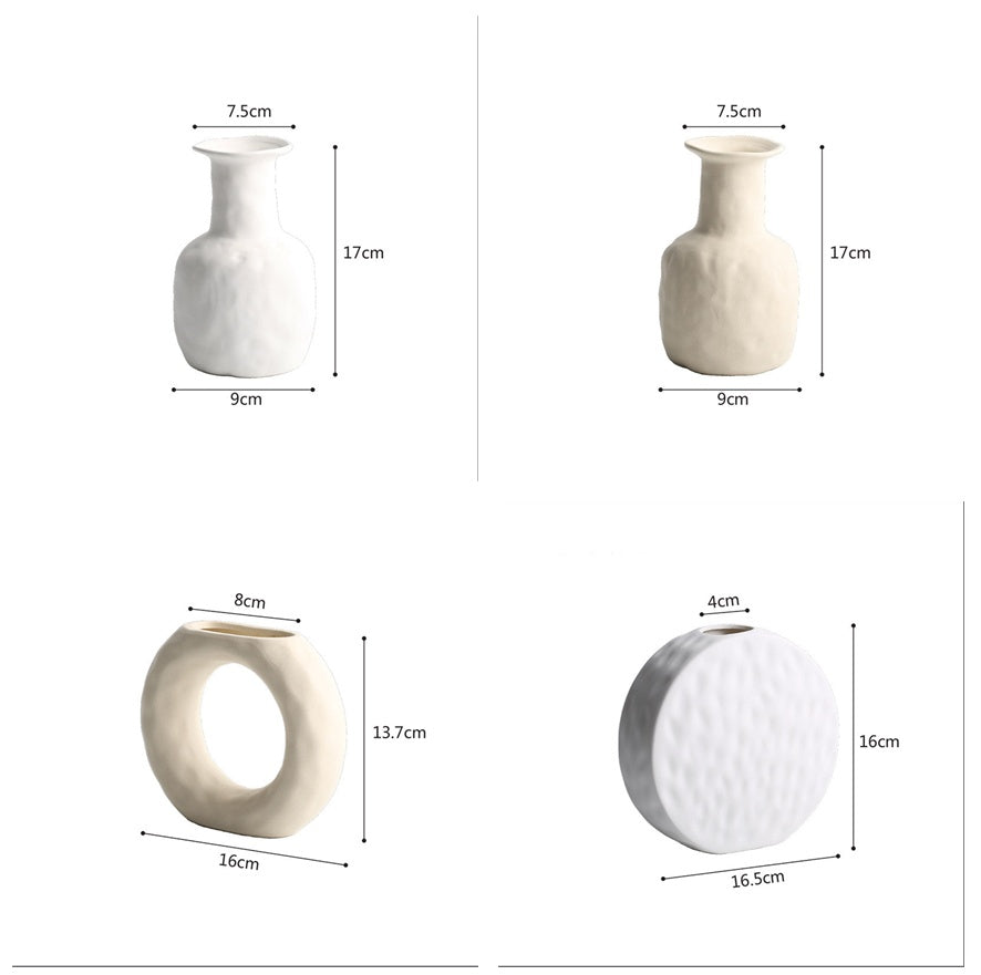 AI62 Decor Scandinavian Ceramic Vases for Modern Homes