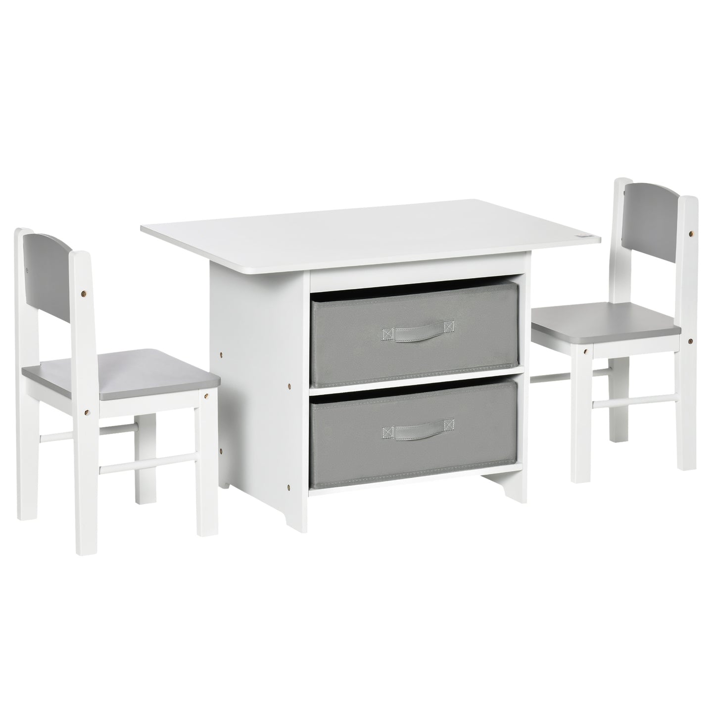 AI62 Decor Mini Kids Furniture Set with Safe Corners & Storage