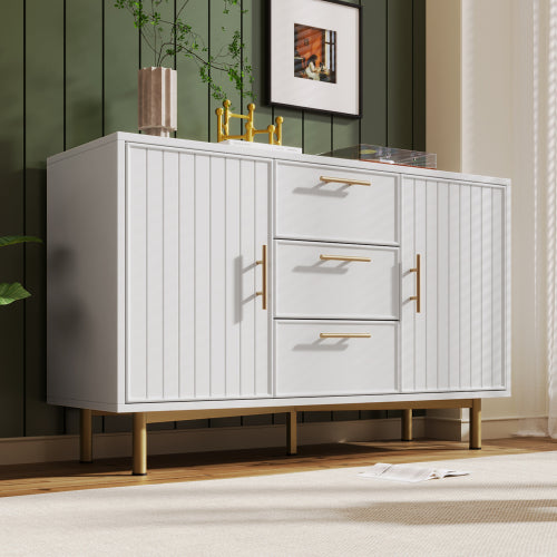 AI62 Decor White Sideboard Cabinet