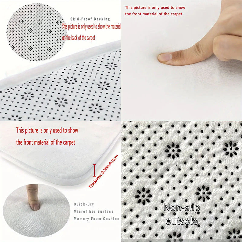 Cobblestone Non-Slip Welcome Entrance Door Mat AI62Decor