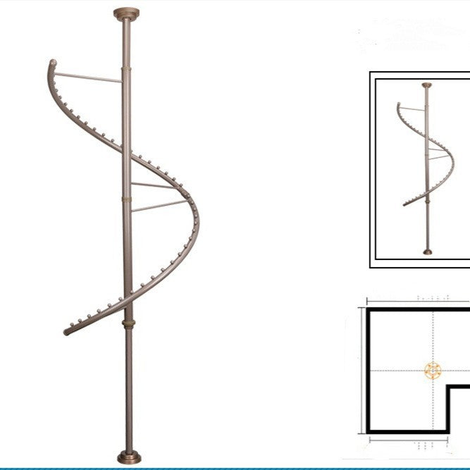AI62 Decor 360° Rotating Wardrobe Closet Hanger