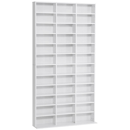 AI62 Decor 33 Adjustable Compartment Storage Unit - White