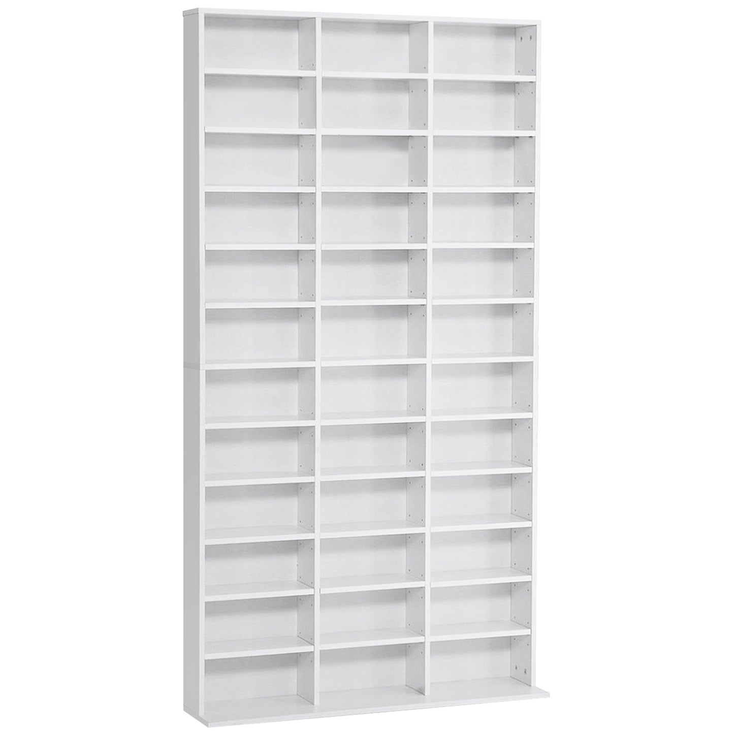 AI62 Decor 33 Adjustable Compartment Storage Unit - White