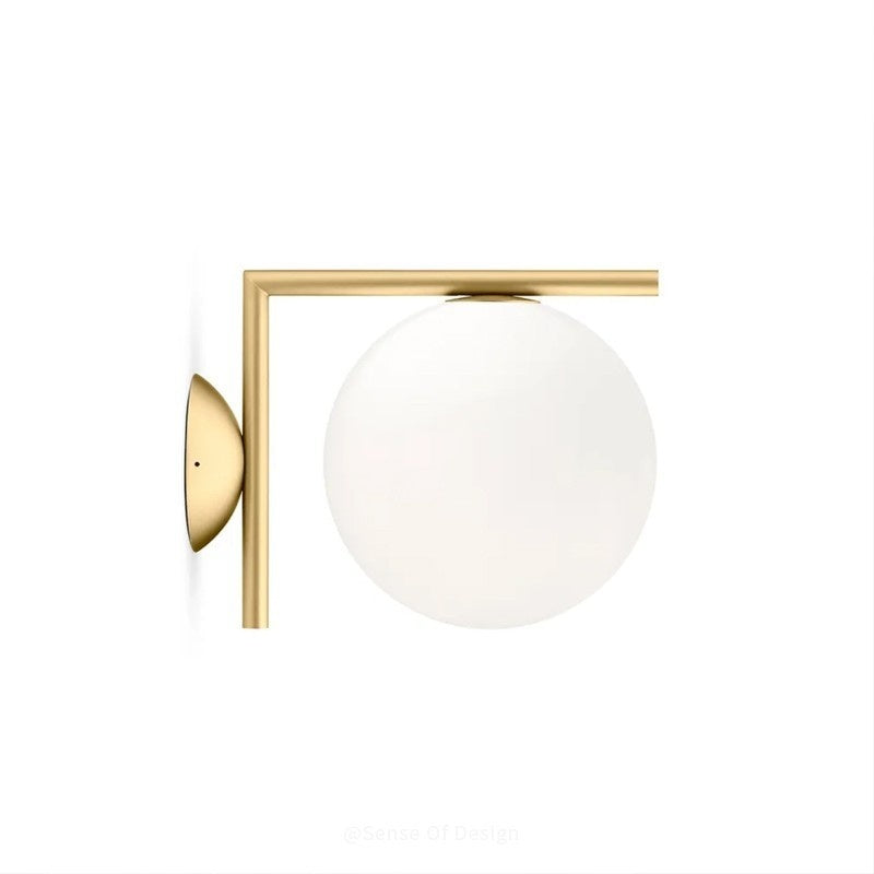 AI62 Decor Modern Glass Wall Lamp for Bedroom & Hallway