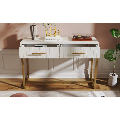 AI62 Decor Dressing Table with 2 Drawers