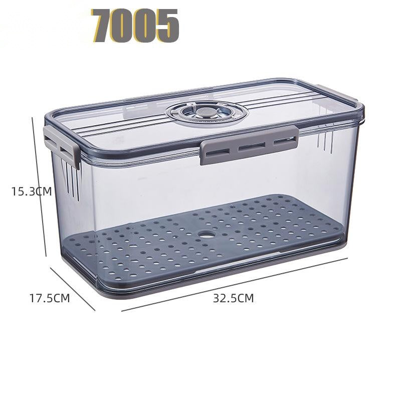 Transparent Refrigerator Storage Box - Food Grade PET AI62Decor