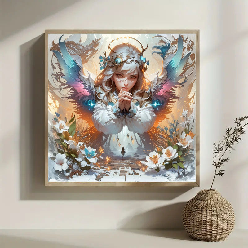 AI62 Decor DIY Diamond Painting Art Kit - Full Round Diamond Set