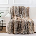Luxury Faux Fur Throw Blanket AI62Decor