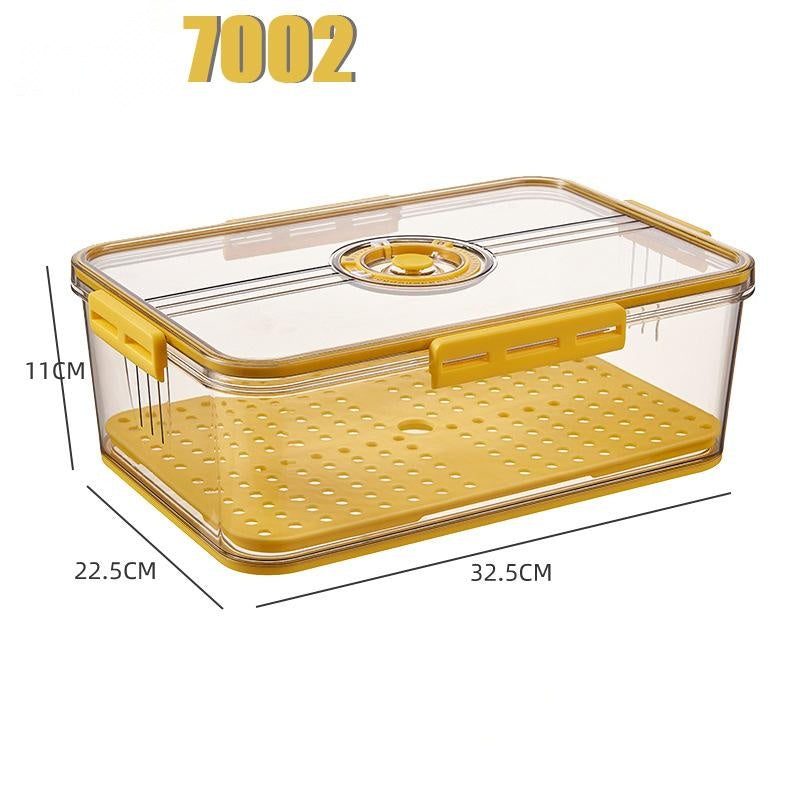 Transparent Refrigerator Storage Box - Food Grade PET AI62Decor