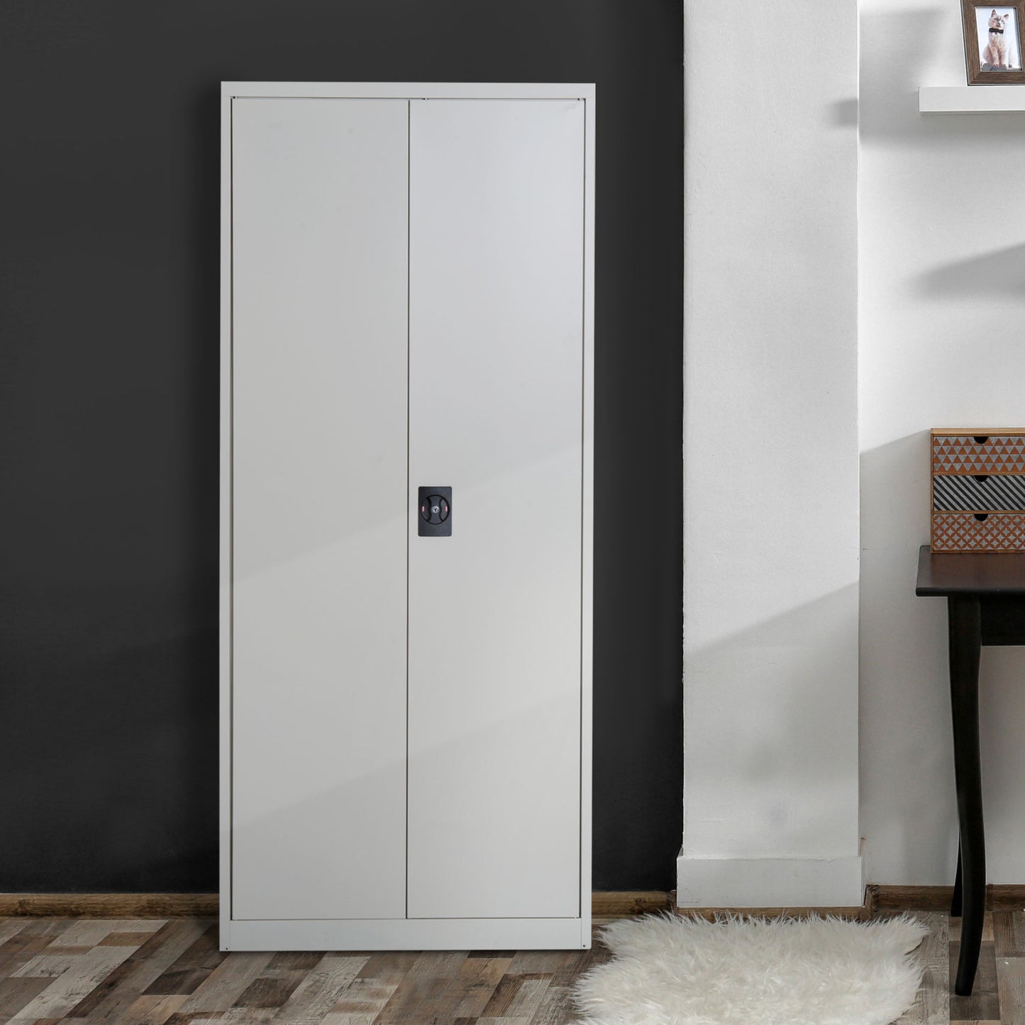 AI62 Decor Tall Vinsetto Filing Cabinet