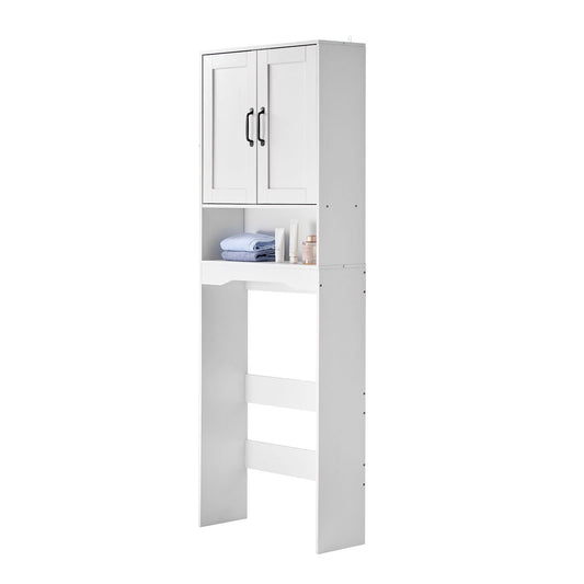 AI62 Decor Space-Saving Toilet Storage Cabinet with Open Shelf