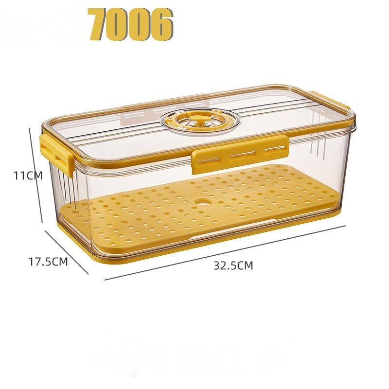 Transparent Refrigerator Storage Box - Food Grade PET AI62Decor