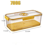 Transparent Refrigerator Storage Box - Food Grade PET AI62Decor