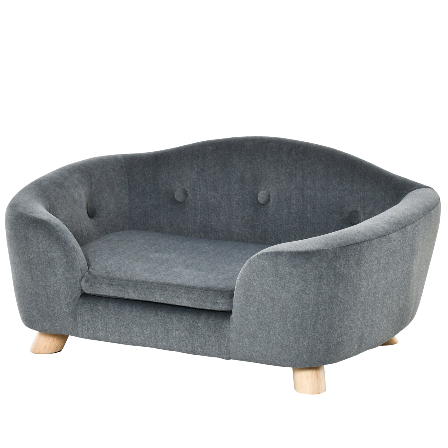 AI62 Decor PawHut Mini Pet Sofa Bed with Cushion