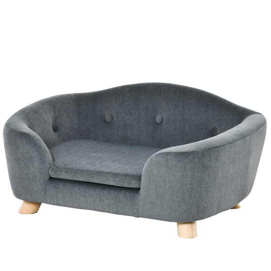 AI62 Decor PawHut Mini Pet Sofa Bed with Cushion