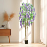 AI62 Decor  Artificial Wisteria Tree