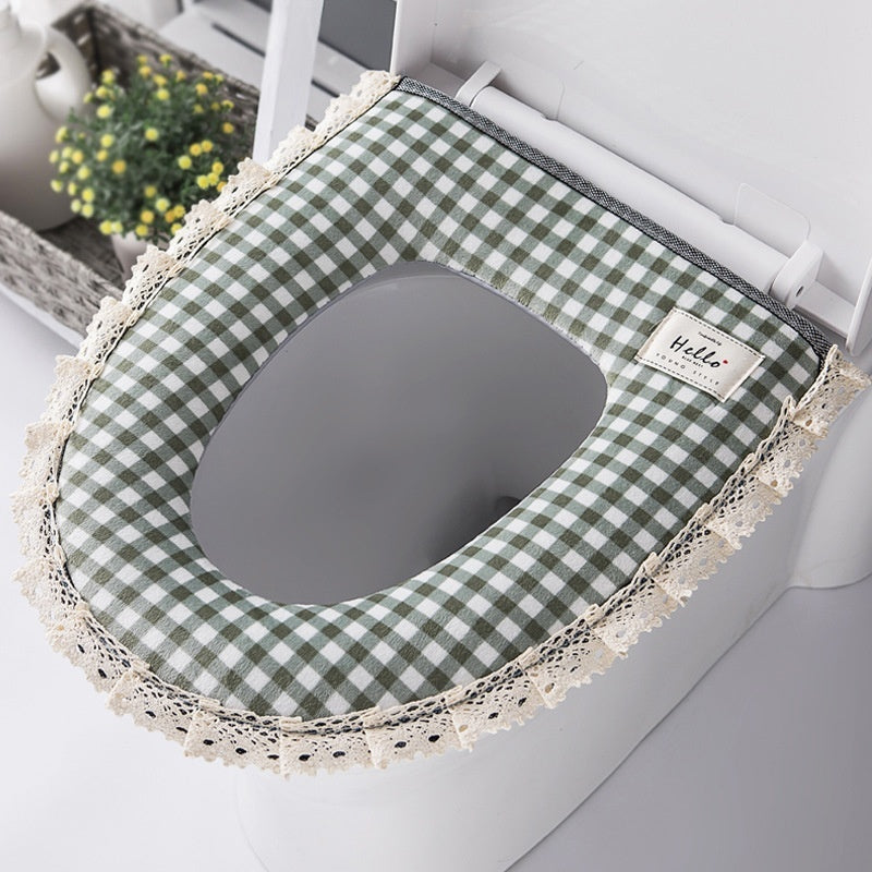 AI62 Decor Waterproof 3-Piece Toilet Cushion Seat Set