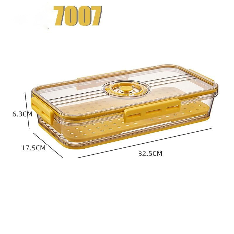Transparent Refrigerator Storage Box - Food Grade PET AI62Decor