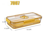 Transparent Refrigerator Storage Box - Food Grade PET AI62Decor