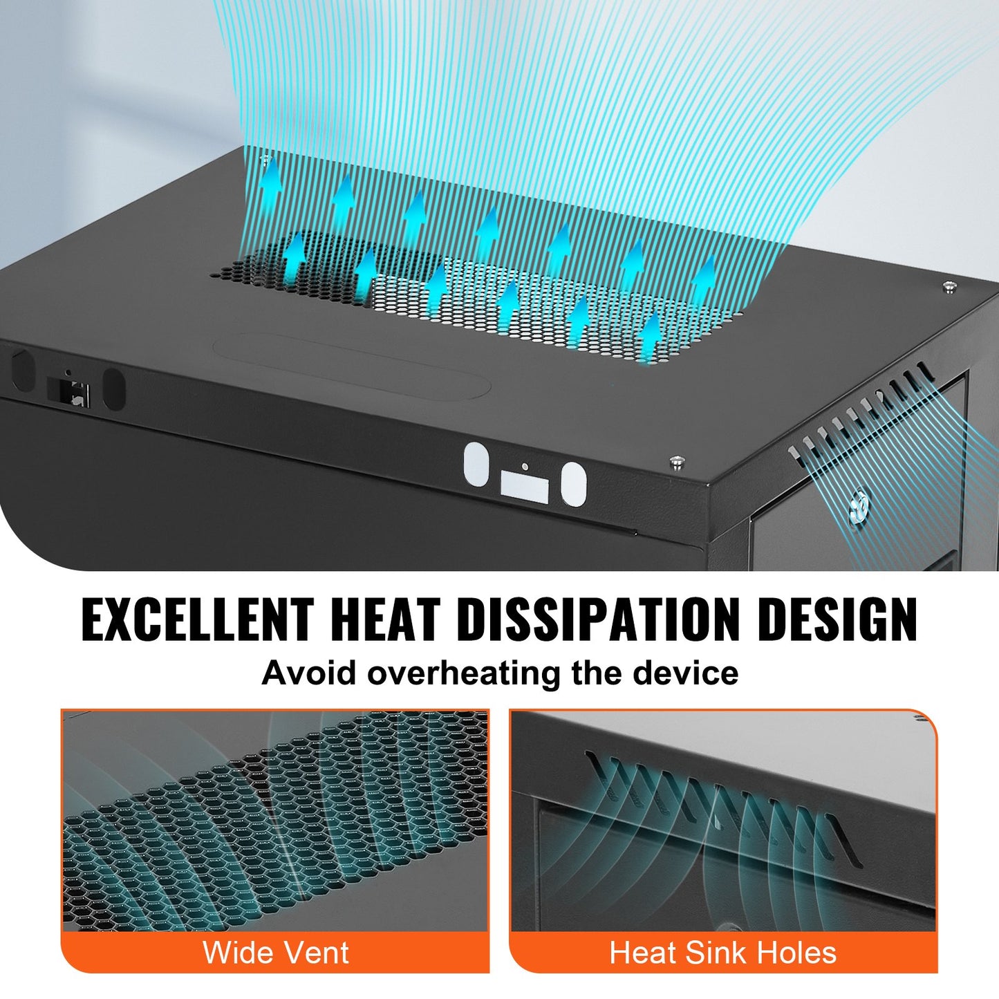 AI62 Decor Wall-Mount Server Cabinet