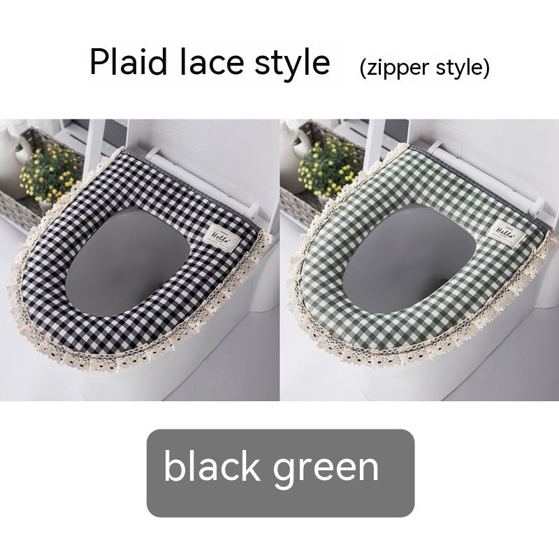 Waterproof 3-Piece Toilet Cushion Seat Set AI62Decor