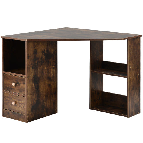 AI62 Decor L-Shaped Corner Computer Desk with Storage