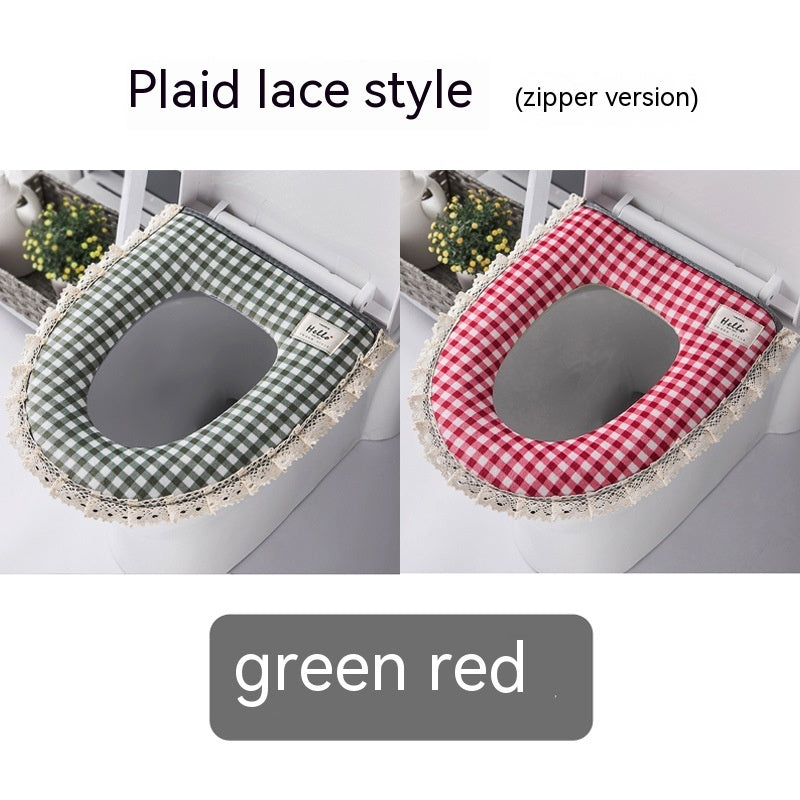 Waterproof 3-Piece Toilet Cushion Seat Set AI62Decor