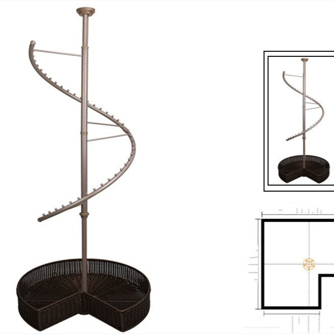 AI62 Decor 360° Rotating Wardrobe Closet Hanger