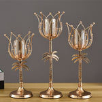 Wrought Iron Candle Holder for Home Decoration AI62Decor