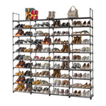 10-Layer Vertical Shoe Rack Organizer for Entryway AI62Decor
