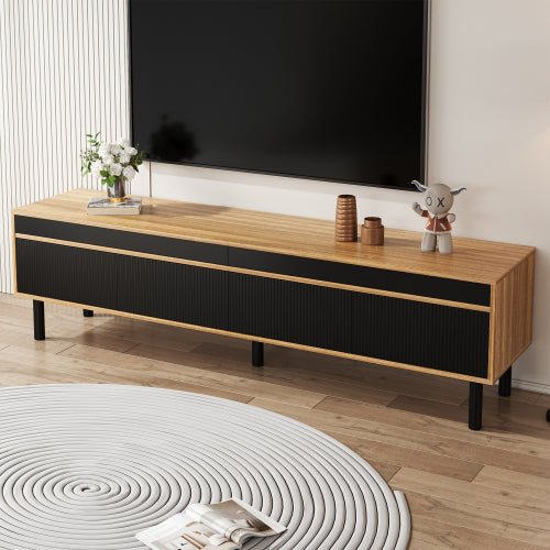 AI62 Decor  4-Door Low Cabinet