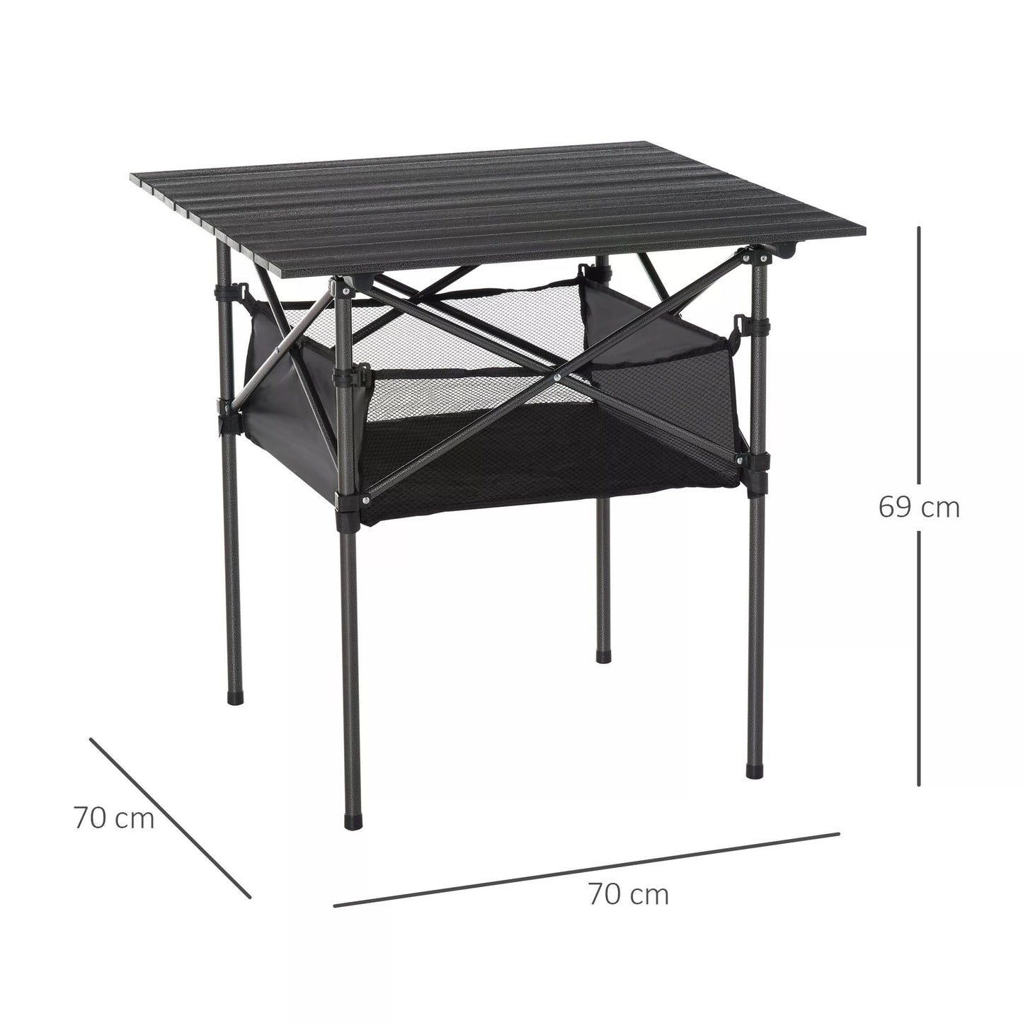 AI62 Decor Folding Camping Table with Carry Bag – Portable Outdoor Use